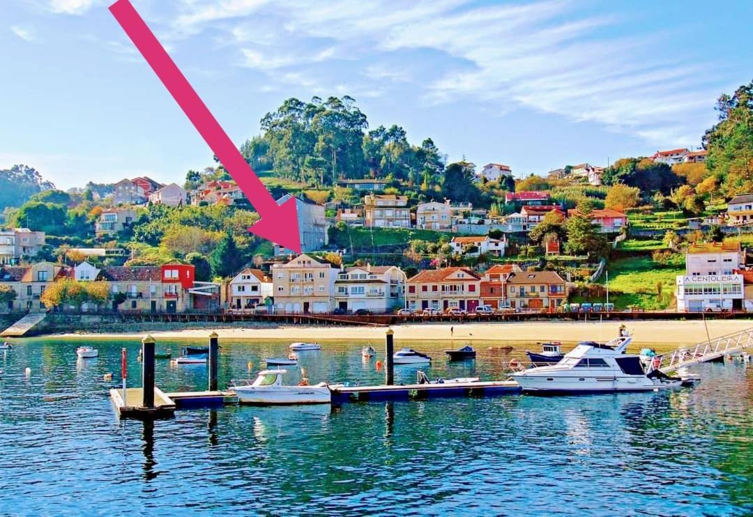 Appartamento Mar De Beluso Bueu Esterno foto